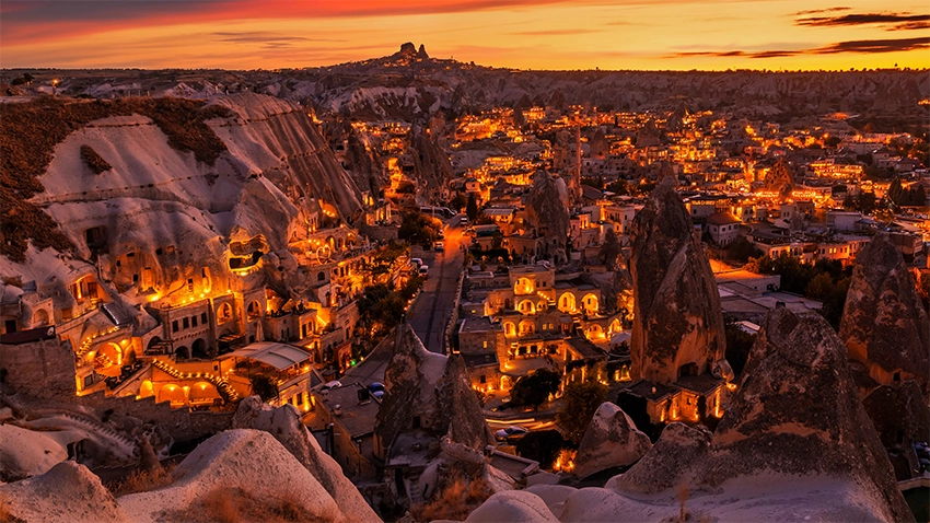 Göreme Sunset Point panoramic view