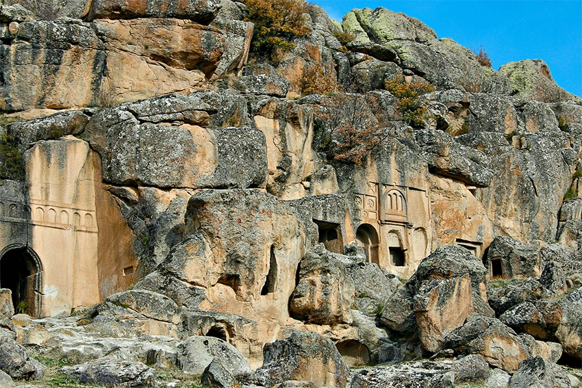 Monastery Valley rock-cut churches and cliff dwellings in Güzelyurt