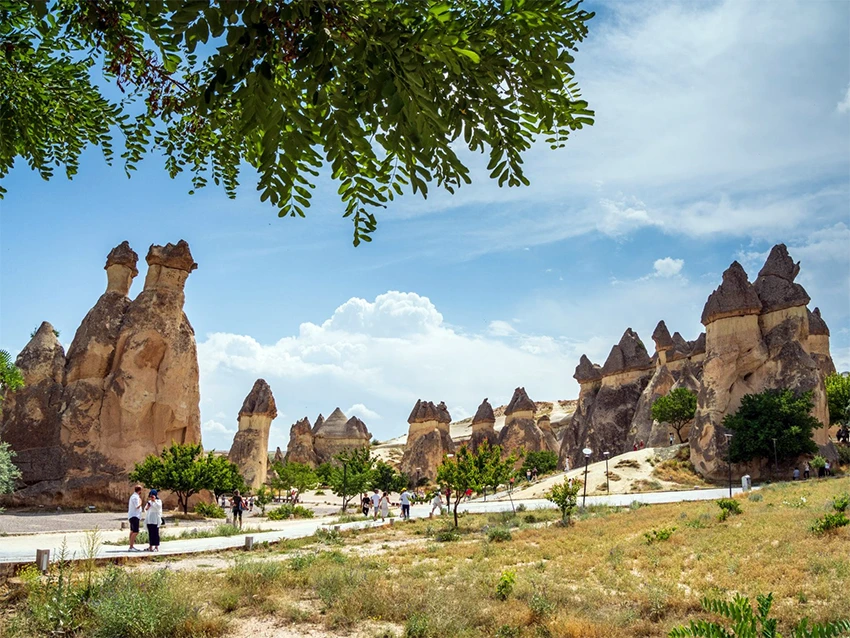 Paşabağ Valley with iconic multi-headed fairy chimneys